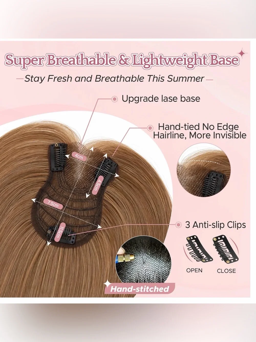 N/A hair toppers